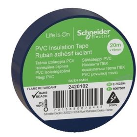 Schneider Electric 2420102 20 mt 19 mm Mavi PVC İzolasyon Bandı