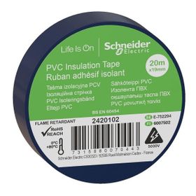 Schneider Electric 2420102 20 mt 19 mm Mavi PVC İzolasyon Bandı
