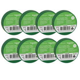 Schneider Electric 2420106-8 20 mt 19 mm 8 Adet Yeşil PVC İzolasyon Bandı