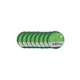 Schneider Electric 2420106-8 20 mt 19 mm 8 Adet Yeşil PVC İzolasyon Bandı