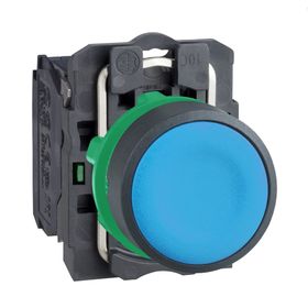 Schneider Electric 3389110134407 Mavi Sıva Altı Eksiksiz Buton