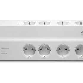 Schneider Electric APC 8'li Beyaz Akım Korumalı Priz