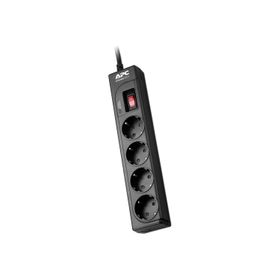 Schneider Electric APC P43B-RS 918 Joule Siyah 4 Çıkışlı Akım Korumalı Priz