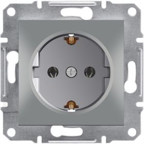 Schneider Electric Asfora Alüminyum Plus Topraklı Priz