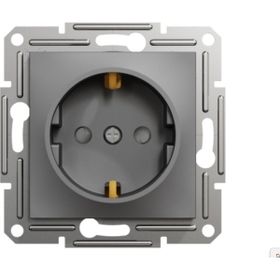 Schneider Electric Asfora Antrasit Toprakli Çocuk Korumalı Priz