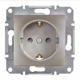 Schneider Electric Asfora Bronz Plus Çocuk Korumalı Topraklı Priz