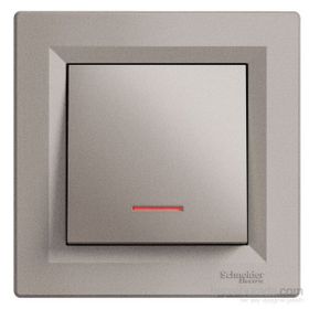 Schneider Electric Asfora Bronz Plus Işık Light Priz