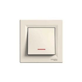 Schneider Electric Asfora Işıklı Light Beyaz Çerçeveli Priz