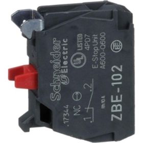 Schneider Electric Başlık 22 İçin Tek Kontak Bloğu 1Nk Vida Kelepçesi Terminali