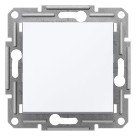 Schneider Electric EPH0170121 Asfora Çerçevesiz Beyaz Tekli Anahtar