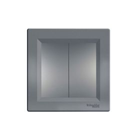 Schneider Electric EPH0300162 Asfora Plus Çelik Çerçeveli İkili Anahtar