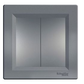 Schneider Electric EPH0300162 Asfora Plus Çelik Çerçeveli İkili Anahtar