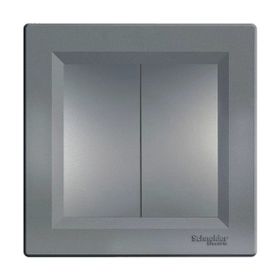 Schneider Electric EPH0300162 Asfora Plus Çelik Çerçeveli İkili Anahtar
