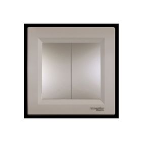 Schneider Electric EPH0300169 Asfora Plus Bronz Komütatör Çerçeveli İkili Anahtar