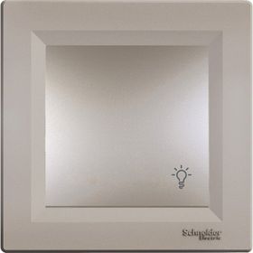 Schneider Electric EPH0700169 Asfora Bronz Çerçevesiz Liht Anahtar Buton Priz