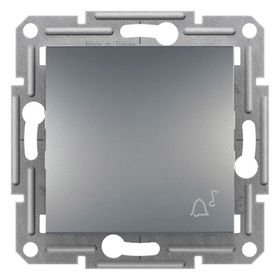Schneider Electric EPH0800162 Asfora Plus Çelik Zil Yaylı Çerçevesiz Anahtar