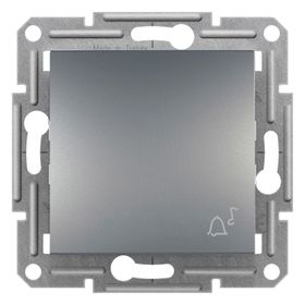 Schneider Electric EPH0800162 Asfora Plus Çelik Zil Yaylı Çerçevesiz Anahtar