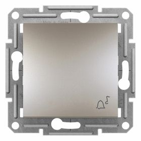 Schneider Electric EPH0800169 Asfora Plus Bronz Zil Yaylı Çerçevesiz Anahtar