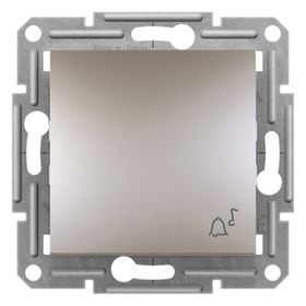 Schneider Electric EPH0800169 Asfora Plus Bronz Zil Yaylı Çerçevesiz Anahtar