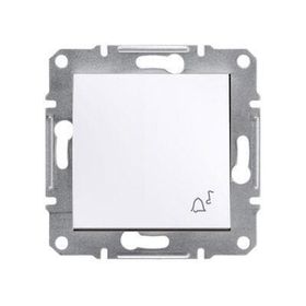 Schneider Electric Eph0800171 Asfora Beyaz Zil İşaretli Lıght Anahtar Çerçevesiz