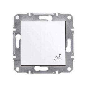 Schneider Electric Eph0800171 Asfora Beyaz Zil İşaretli Lıght Anahtar Çerçevesiz