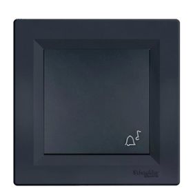 Schneider Electric EPH0800171 Asfora Plus Antrasit Zil Yaylı Çerçeveli Anahtar