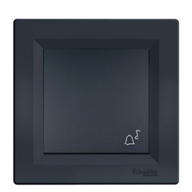 Schneider Electric EPH0800171 Asfora Plus Antrasit Zil Yaylı Çerçeveli Anahtar
