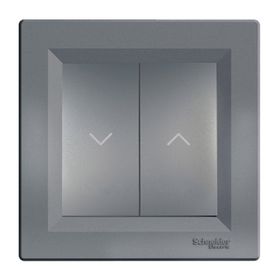 Schneider Electric EPH1300562 Asfora Plus Çelik Çerçeveli Jaluzi Kumanda Anahtarı