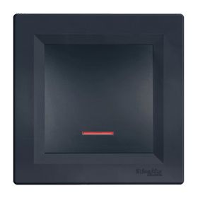 Schneider Electric EPH1500171 Asfora Plus Antrasit Işıklı Çerçeveli Vavien