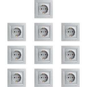 Schneider Electric EPH2900161 Alüminyum Asfora Topraklı Priz
