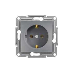 Schneider Electric EPH2900162 Asfora 16A Çerçevesiz Çelik Topraklı Priz