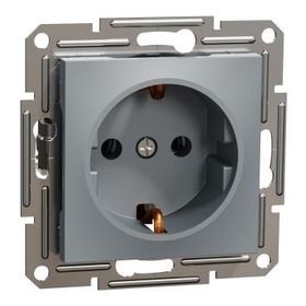 Schneider Electric EPH2900162 Asfora 16A Çerçevesiz Çelik Topraklı Priz