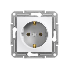 Schneider Electric EPH2970121 Beyaz Asfora Topraklı Priz