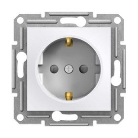 Schneider Electric EPH2970221 Çocuk Korumalı Çerçeve Asfora Topraklı Priz