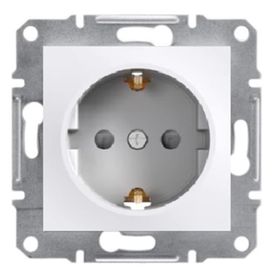 Schneider Electric EPH2970221 Çocuk Korumalı Çerçeve Asfora Topraklı Priz