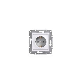 Schneider Electric EPH2970221 Çocuk Korumalı Çerçeve Asfora Topraklı Priz