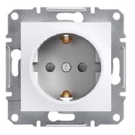 Schneider Electric EPH2970221 Çocuk Korumalı Çerçeve Asfora Topraklı Priz