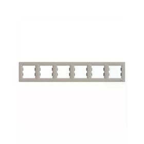Schneider Electric EPH5800669 Asfora Bronz Altılı Çerçeve