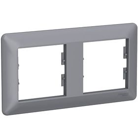 Schneider Electric EPH5805262 Asfora EM Plus Çelik İkili Çerçeve