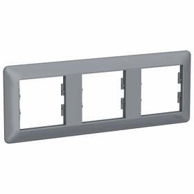 Schneider Electric EPH5805362 Asfora EM Plus Çelik Üçlü Çerçeve