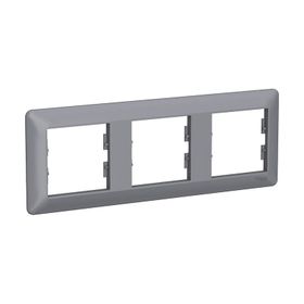 Schneider Electric EPH5805362 Asfora EM Plus Çelik Üçlü Çerçeve