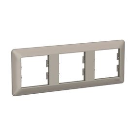 Schneider Electric EPH5805369 Asfora EM Plus Bronz Üçlü Çerçeve