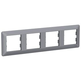 Schneider Electric EPH5805462 Asfora EM Plus Çelik Dörtlü Çerçeve