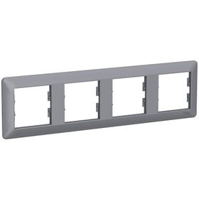 Schneider Electric EPH5805462 Asfora EM Plus Çelik Dörtlü Çerçeve