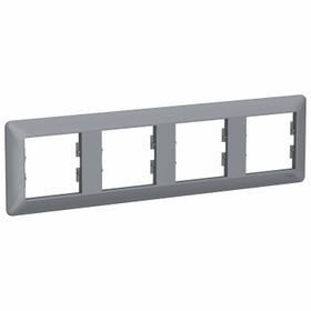 Schneider Electric EPH5805462 Asfora EM Plus Çelik Dörtlü Çerçeve