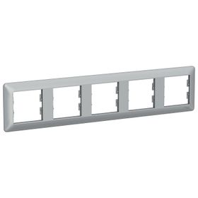 Schneider Electric EPH5805561 Asfora EM Plus Alüminyum Beşli Çerçeve