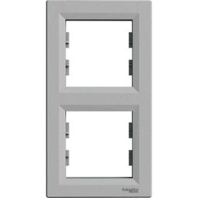 Schneider Electric EPH5810261 3606480729003 Asfora Alüminyum İkili Dikey Çerçeve