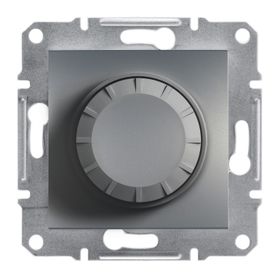 Schneider Electric EPH6600162 20-315 VA Asfora Plus Çelik RC Dimmer Çerçevesiz Anahtar