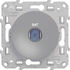 Schneider Electric Odace Alüminyum Sat Sonlu Priz