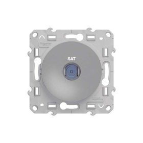 Schneider Electric Odace Alüminyum Sat Sonlu Priz